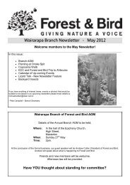 May 2012 Newsletter-1.pdf - Forest and Bird