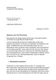 Brief Skaterbus - FWG Rietberg