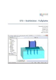 ST3 – Stahlstütze - Fußplatte - Frilo