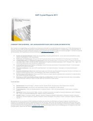 SAP Crystal Reports 2011 - ADN