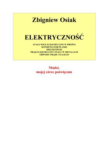 Zbigniew Osiak ELEKTRYCZNOŚĆ - Gandalf