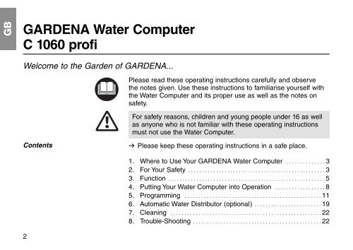 OM, Gardena, Water Computer Profi, Art 01815-28, 2007-01