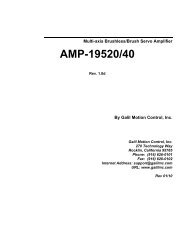 AMP-19520/40 - Galil