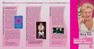 Prospekt zum Download - Nina Dul