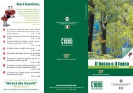 Depliant bambini (322.89 KB) - Corpo Forestale dello Stato