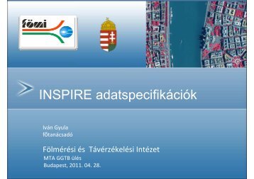Iván Gyula, főtanácsadó - Földmérési és Távérzékelési Intézet