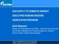 Presentation - Gazprom