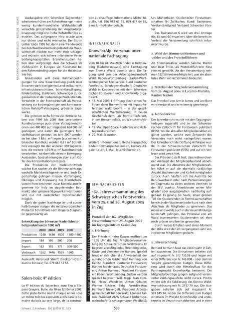 PDF-Datei - Schweizerischer Forstverein SFV