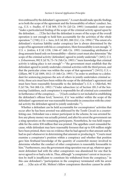 Guideline Sentencing: An Outline of Appellate Case Law on ...