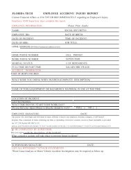 Employee Accident/Injury Forms