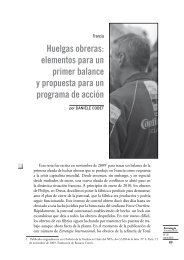 Huelgas obreras: elementos para un primer balance y propuesta ...