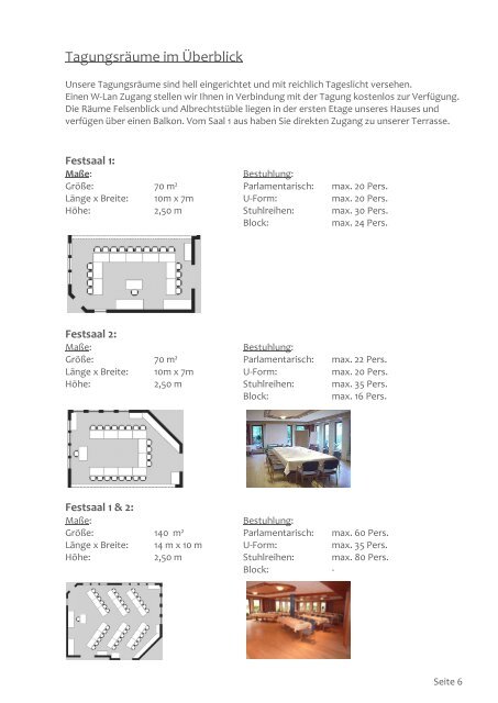 Tagungsmappe zum Download - Hotel Restaurant Forellenhof ...