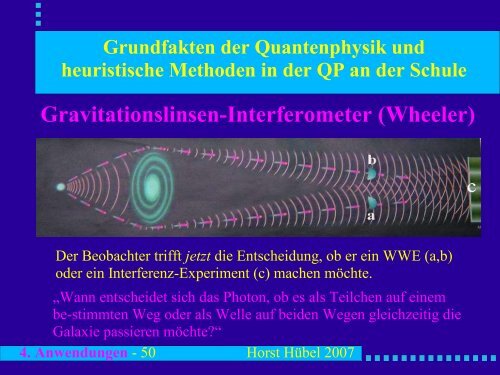 Grundfakten der Quantenphysik und heuristische Methoden der QP ...