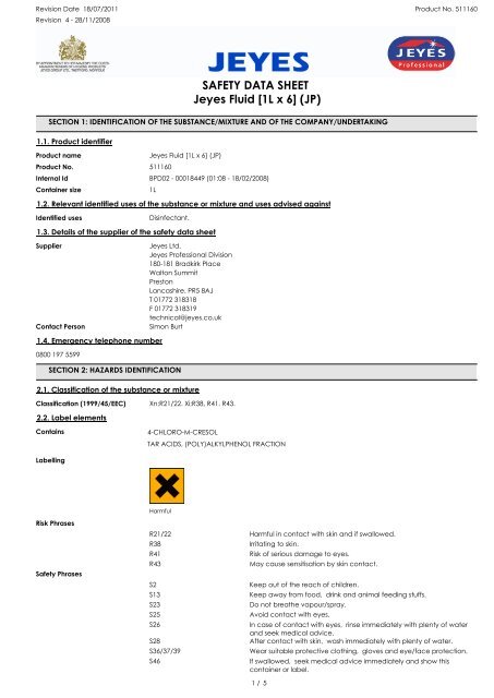 Https Www Perstorp Com Media Files Perstorp Msds Valeric 20acid Msds Valeric 20acid Engeu 10857 Pdf