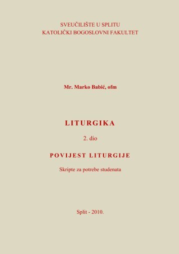 Povijest liturgije