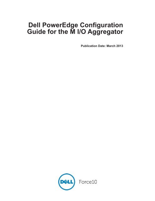 MXL 10/40GbE Switch IO Module FTOS ... - Force10 Networks