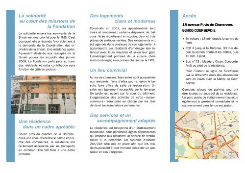 FMS Flyer ORPEA OK.pub - Fondation pour la Mémoire de la Shoah