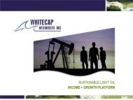 Whitecap Resources Inc. - FirstEnergy Capital Corp.