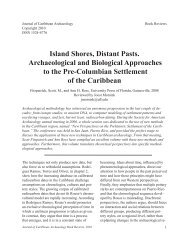 Island Shores, Distant Pasts. Archaeological and Biological ...