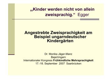 Präsentation von Dr. Monika Jäger-Manz downloaden