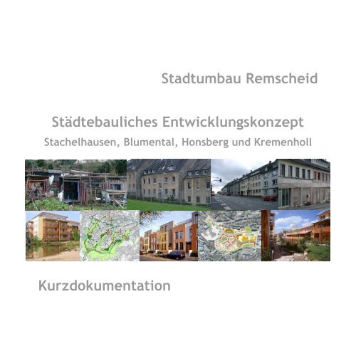 Stadtumbau Remscheid Städtebauliches ... - BKR Essen