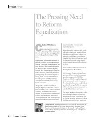 Pressing Need to Reform Equalization - Fraser Institute