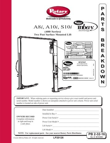 A8i, A10i, S10i - Atlantic Auto Suppliers