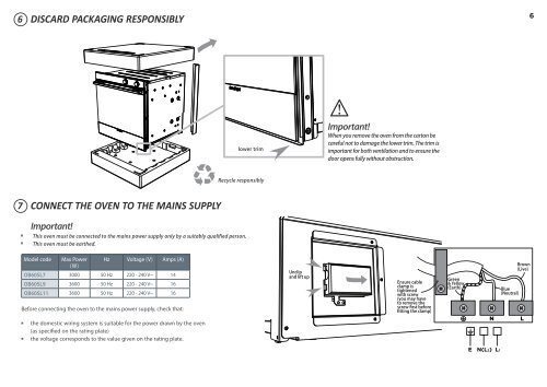 instl guide ob60sl - Fisher & Paykel