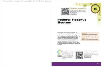 Chapter 5 Federal Reserve System - Goodheart-Willcox