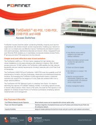 FortiSwitch-124B-POE - Fortinet