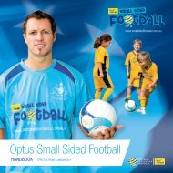 Optus Small Sided Football - Football Federation Victoria