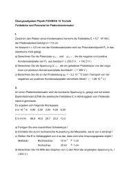 03 Feldstärke und Potenzial im ... - FOS BOS Weiden