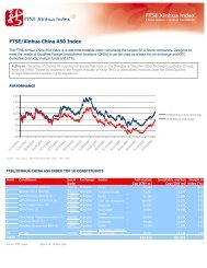 FTSE/Xinhua China A50 Index