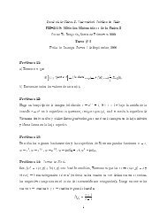 FIZ{2510: M etodos Matem aticos de la F sica I Tarea # 3 Problema ...