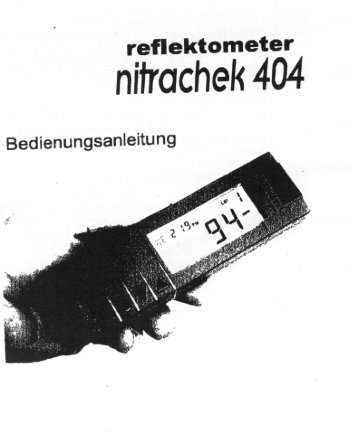 Bedienungsanleitung_Nitracheck404 (2,39 MB) - Gartenversand ...