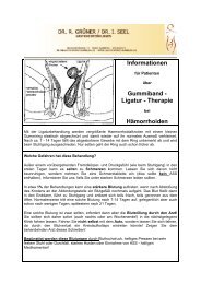 Ligatur - Therapie - Gastropraxis-Bamberg.de