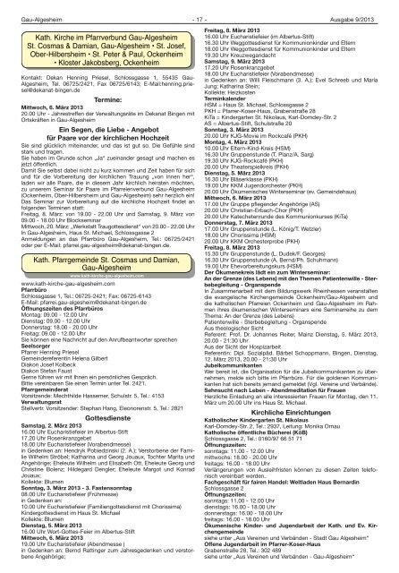 Schwabenheim - Verbandsgemeinde Gau-Algesheim