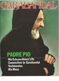 Padre Pio Special Edition - Garabandal