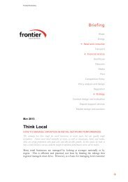 think local.pdf - Frontier Economics