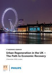 Urban Regeneration in the UK