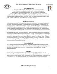How to Become an Occupational Therapist - Foothill College