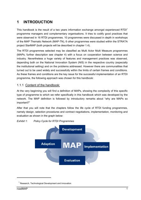 roadMAP [PDF, 1.9 MB] - fteval