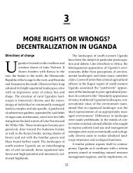 Decentralisation in Uganda Rhetoric-Chapter3. - Foodnet