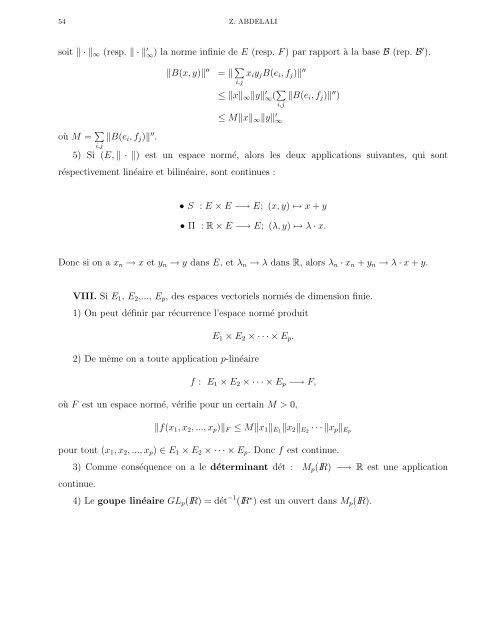 Cours d'Analyse 4 - Faculté des Sciences Rabat