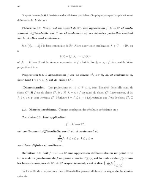 Cours d'Analyse 4 - Faculté des Sciences Rabat