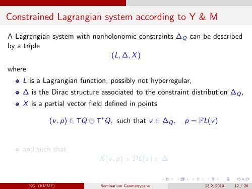 Dirac structures and geometry of nonholonomic constraints