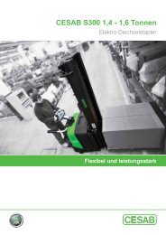 CESAB S300 1,4 - 1,6 Tonnen - Gabelstapler-Center Kamen