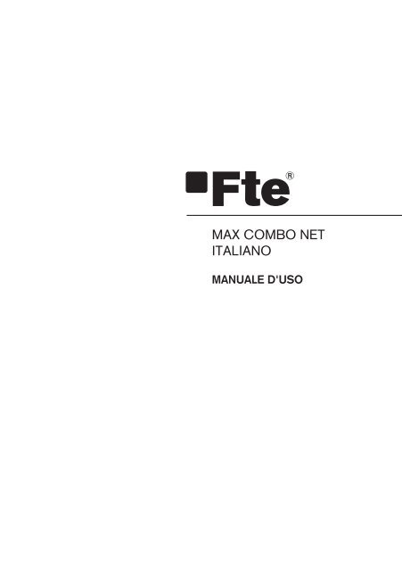 MAX COMBO NET - FTE Maximal