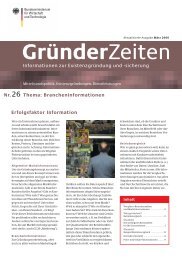 GründerZeiten - Franchise-net