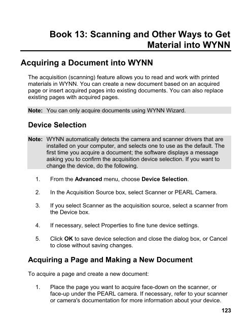 WYNN 7.0 User Guide - Freedom Scientific